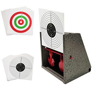Metal BB Lure Target with 20pcs Paper Targets
