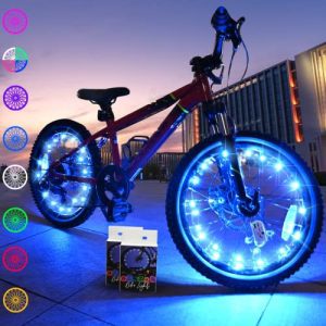 Stand Out at Night with LED Bike Wheel Lights! 🚴‍♂️