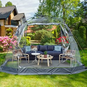 Clear Bubble Tent for 4-6 People - Spacious Portable Weather Pod Shelter