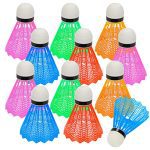 Elevate Your Badminton Game with 12 Colorful Plastic Shuttlecocks - Image 8