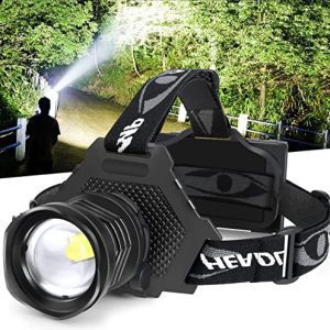 Light Up the Night with the XHP70 Super Bright LED Headlamp