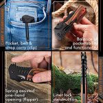 Pocket Knife Spring Assisted Folding Knives - Versatile EDC Tool for Every Adventure! - Image 6