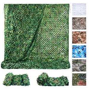 Sposuit Camo Net - 10 x 10ft Military Camouflage Netting for Hunting, Events, and Outdoor Decor