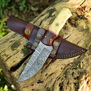 Grace Knives Handmade Damascus Steel Hunting