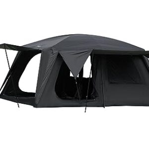 Vidalido 8-10 Person Family Camping Tent set up in a picturesque outdoor location, highlighting its spacious interior and dual-room design