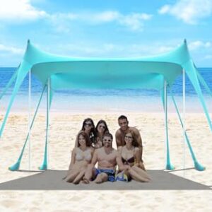 Ideal for beach outings, picnics, and backyard gatherings, this Beach Tent Sun Shelter offers reliable sun protection and ample space. With its UPF 80+ fabric, it shields you and your loved ones from harmful UV rays, making it a great choice for extended outdoor activities. The pop-up design ensures quick setup, while the included accessories like sandbags and ground pegs provide stability on various terrains. Whether you're planning a beach party or a relaxing day at the park, this canopy is your go-to outdoor shelter. ☀️ Exceptional Sun Protection: The Beach Tent Sun Shelter features a high-quality UPF 80+ water-resistant fabric, providing excellent protection against harmful UV rays. This ensures that both kids and adults can enjoy their time outdoors without the risk of sunburn or glare. The advanced fabric technology makes this canopy an essential addition to your beach or picnic gear.
