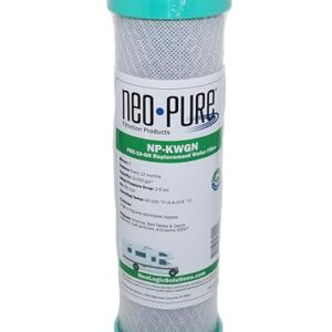 Neo-Pure RV Replacement Filter for Forest River FRE-10-GN – Activated Carbon Block Cartridge for Clean Water