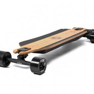 Evolve GTR Bamboo Street Electric Skateboard – High-speed board with a top speed of 27.3 mph, a range of 31 miles