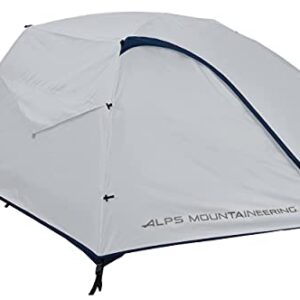 ALPS Mountaineering Zephyr 2-Person Tent set up in a scenic outdoor setting, showcasing its spacious interior, dual vestibules, and easy-to-use pole system