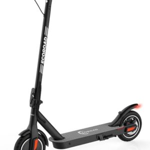 ECOROAD EC6 Electric Scooter – 19 MPH Speed, 12-15 Miles Range, 350W Motor with 8.5” Pneumatic Tires, Lightweight & Foldable for Adults and Teens