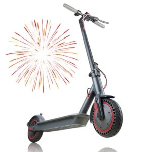 Electric Scooter for Adults – 350W Motor, 19 MPH Speed, 17-21 Miles Range, Foldable Design with Smart APP Features and Dual Braking System