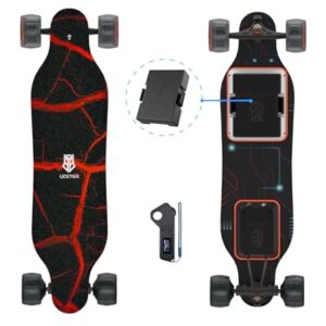 Electric Longboard with Removable Battery Design – Ideal for Cruising & Commuting with Quick Battery Swaps