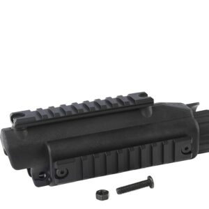 HK MP5 Accessory Kit for Airsoft: Railed Hand Guard with Metal Barrel & Vertical Grip