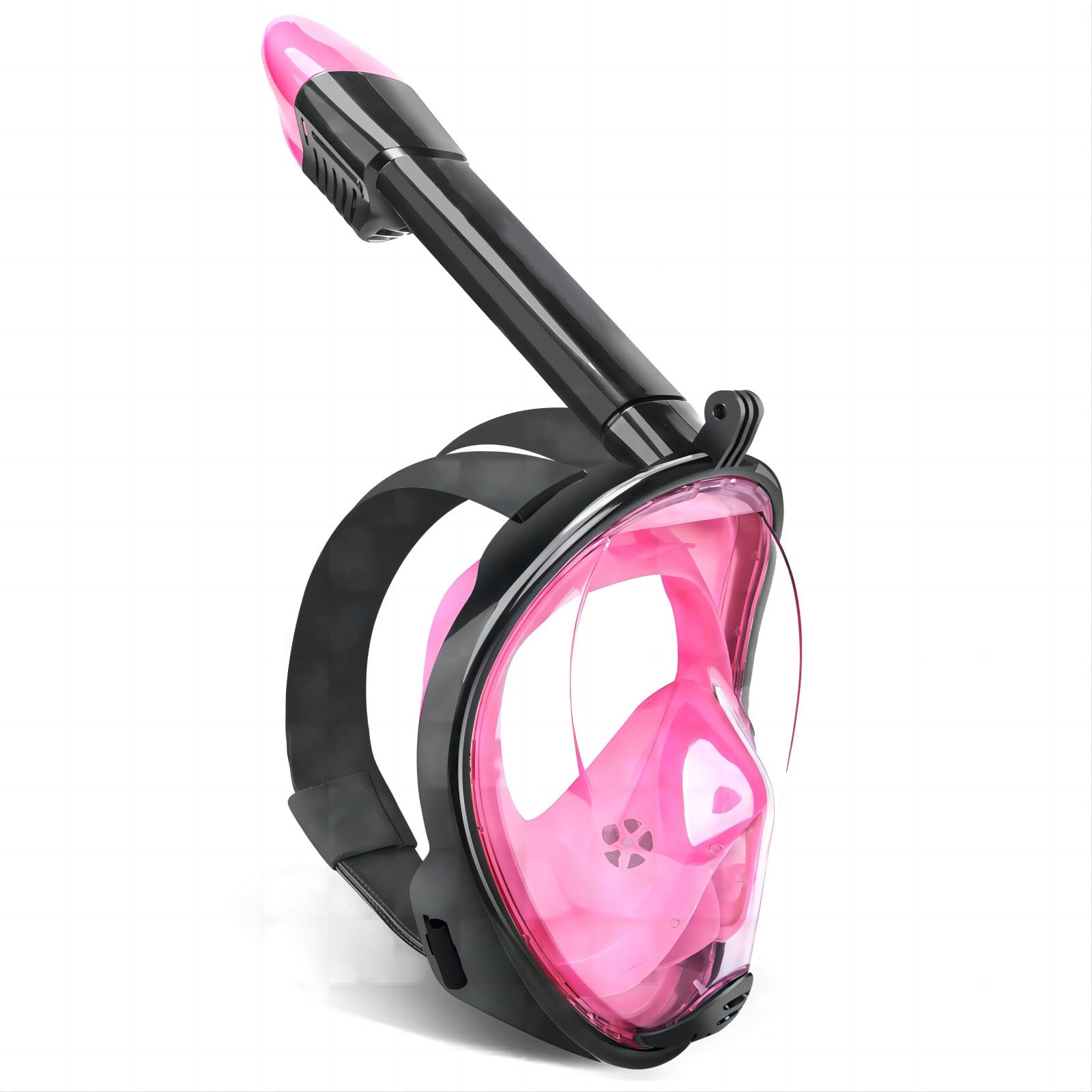 Full Face Snorkel Mask with 180° Panoramic View and Detachable Camera Mount – Anti-Fog and Anti-Leak Design for Comfort and Clarity