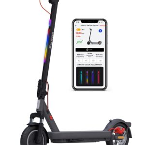 5TH WHEEL V40PRO Electric Scooter: 800W Motor, 20 MPH Speed, 24.9-Mile Range, Turn Signals, Full Suspension, and Ambient Light