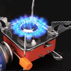 Ultra-Light Folding Gas Stove with Efficient Heat – Perfect for Camping & Hiking Adventures